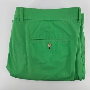 Lilly Pulitzer Phipps Pant Men's Size 42 Emerald Green Cotton Casual Chinos